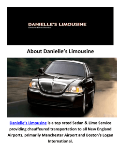 Danielle’s Limousine Service in Concord, NH