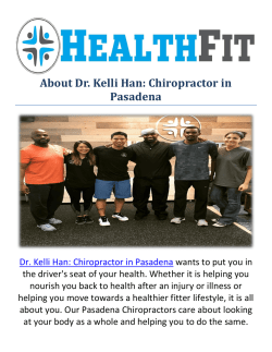 Dr. Kelli Han Chiropractor in Pasadena, CA