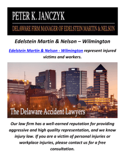 Edelstein Martin & Nelson - Accident Lawyers in Wilmington, Delaware