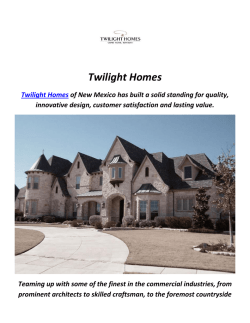 Home Builders in Albuquerque : Twilight Homes