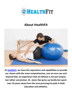 HealthFit Physical Therapy in Pasadena, CA