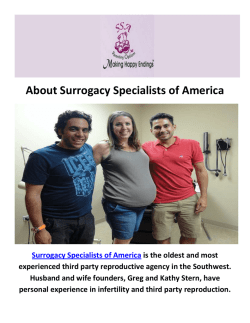 Surrogacy Specialists of America - Surrogate Agency in Houston, TX