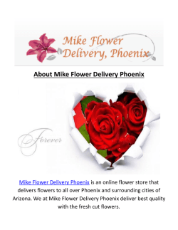 Mike Same Day Flower Delivery Phoenix, AZ