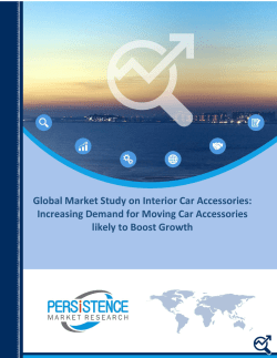 Interior Car Accessories Market Trends