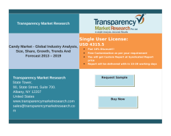 Global Candy Market to Witness Robust Growth thanks to Emergence of Sugar-free Candies