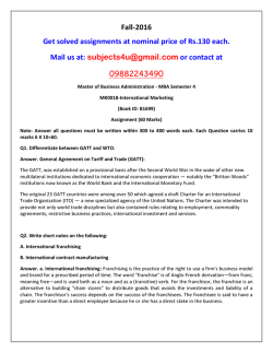 MK0018-International Marketing