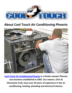 Cool Touch Air Conditioning Repair in Phoenix, AZ