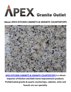 Apex Kitchen Granite Countertops in Los Angeles, CA