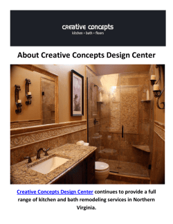 Bathroom Remodeling in Fairfax, VA : Creative Concepts Design Center