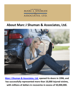Marc J Shuman & Associates, Ltd - Car Accident Attorney in Chicago, IL