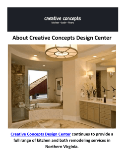 Creative Concepts Design Center | Bathroom Remodeling in Fairfax, VA