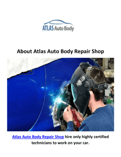 Atlas Auto Body Repair Shop : Northridge Auto Body Shop