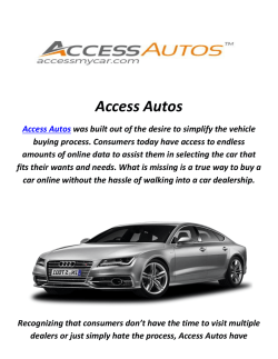 Access Autos : Car Broker in Los Angeles, CA