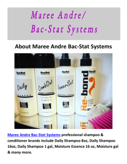 Maree Andre Bac-Stat Systems - Professional Conditioner in San Jose, CA