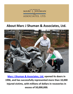 Marc J Shuman & Associates, Ltd - Car Accident Lawyer in Chicago, IL