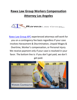 Rawa Law Group : Workplace Injury Attorney Los Angeles CA