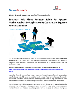 Southeast Asia Flame Resistant Fabric For Apparel Market Analysis By Application By Country And Segment Forecasts to 2025