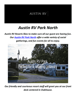 Best RV Resorts in Austin, TX