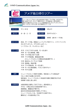 アメデ島日帰りツアー
