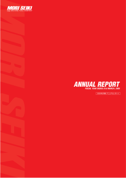 ANNUAL REPORT