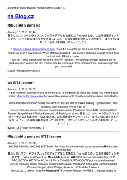 Mitsubishi tv parts wd 57831 sensor