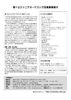 【募集要項】（PDFファイル）