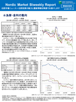 Nordic Market Biweekly Report