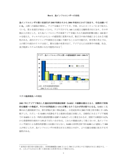 Box 6 鳥インフルエンザへの対応