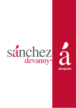abogados - Sánchez Devanny