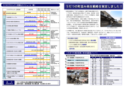 これまでの検討経緯と策定協議会メンバー 5つのプロジェクト事業化