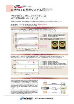 次世代LED照明システム