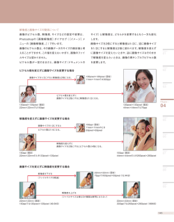 解像度と画像サイズの関係について 画像のピクセル数、解像度、サイズ