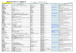 新居浜市子育て応援パスポート協賛店舗一覧