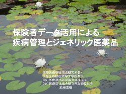 講演中に使用したスライド