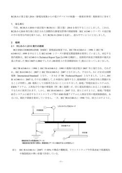 - 1 - RCJS-5-1(第 2 版):2014（静電気現象からの電子デバイスの保護