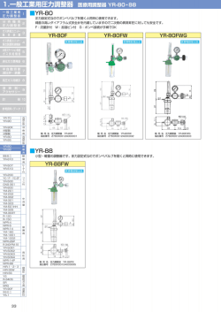 医療用調整器YR-80・YR-88