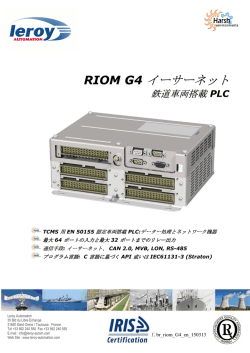 RIOM G4 イーサーネット