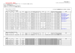 1. 価格・仕様一覧表（PDF形式）