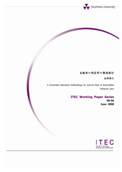 ITEC Working Paper Series