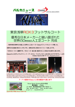 東京浅草ROX3フットサルコート