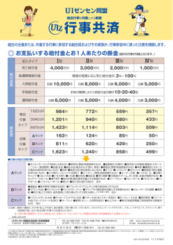 行事共済 - UAゼンセン
