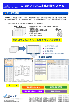 COMフィルム劣化対策システム