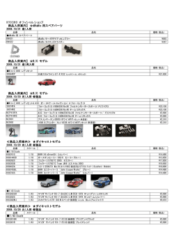 【商品入荷案内】 R