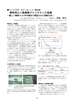 塗料用ふっ素樹脂でメンテナンス低減 - JWPA 一般社団法人日本風力
