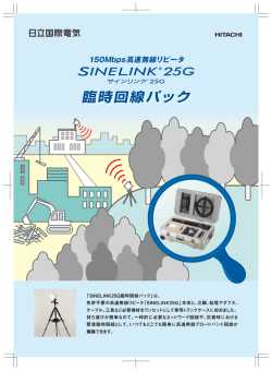 SINELINK 25G/FX専用臨時回線パック(PDF形式、864.4kバイト)