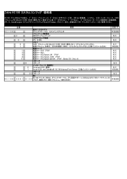 Zebra HC100 カスタムコンフィグ 価格表
