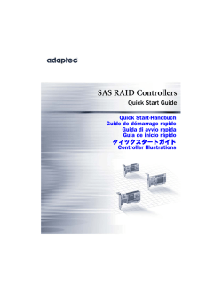 SAS RAID Controllers - Support
