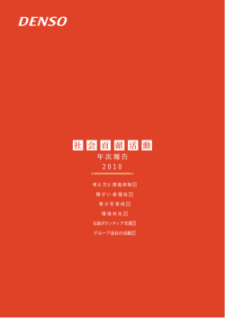 2010年度 - 株式会社デンソー