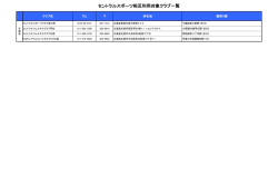 ご利用可能店舗一覧 - ザバススポーツクラブ