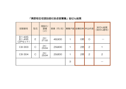 興野町住戸抽せん結果